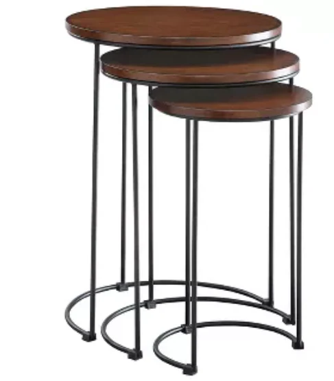 Eloise Living Lounge Bedroom Nesting Table Set (3 pcs)